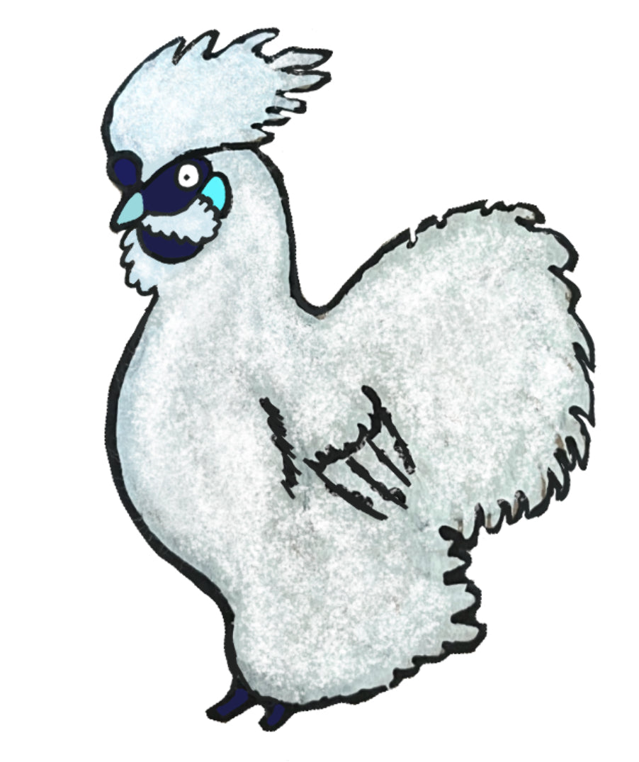 Bearded Silkie Bantam Mug