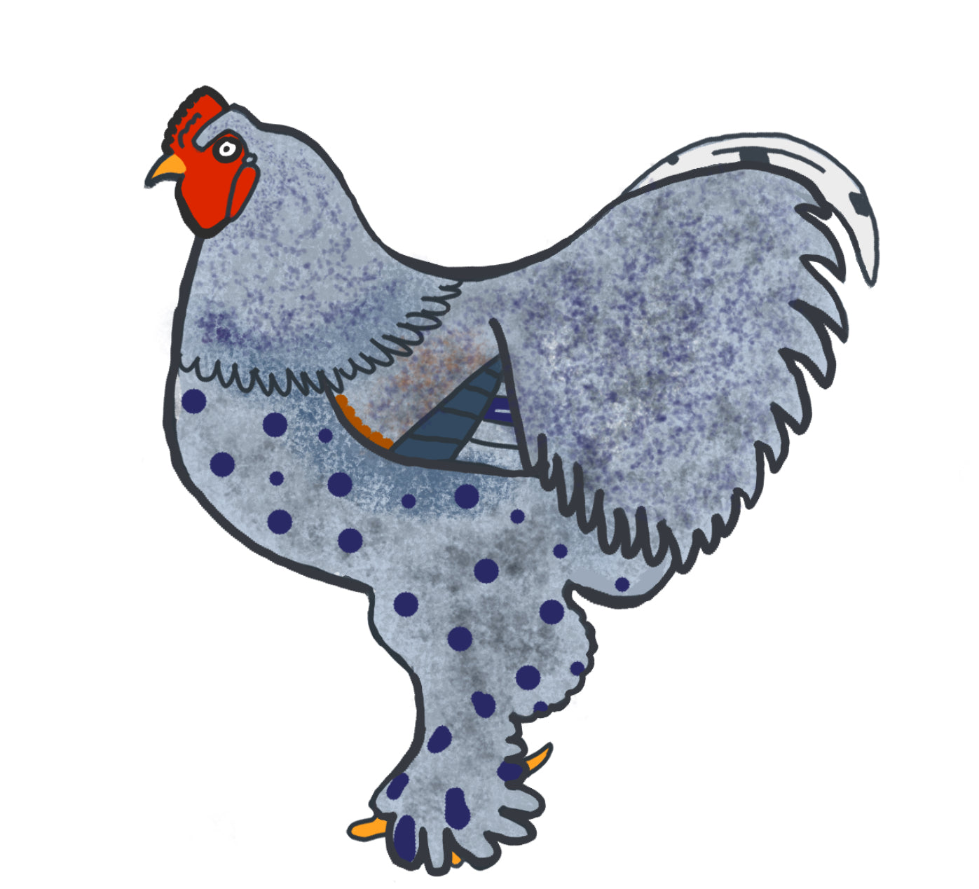 Blue & Splash Brahma Mug